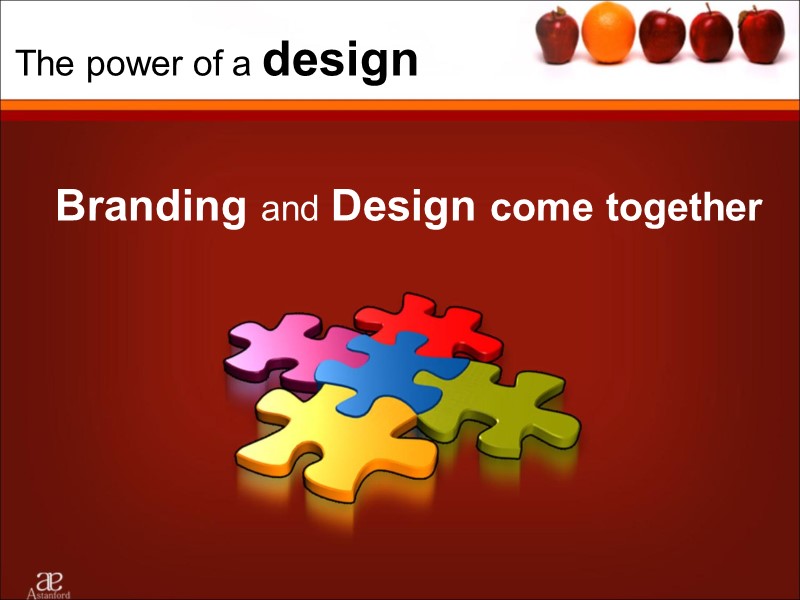 The power of a design Branding and Design come together